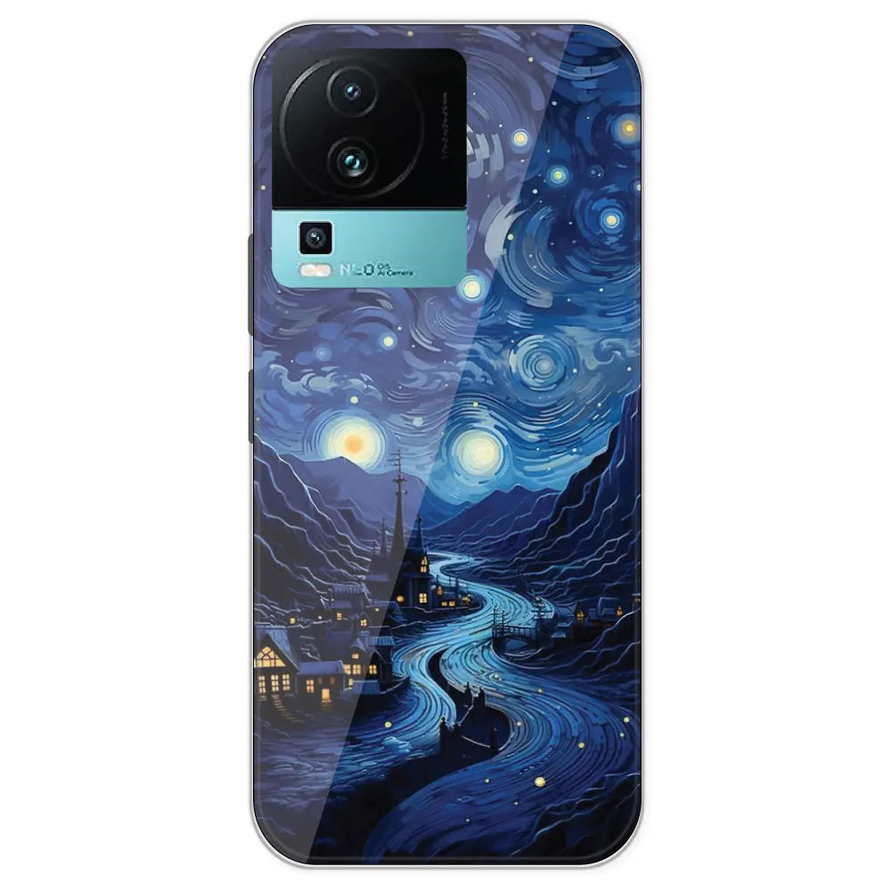 The Starry Night - Printed Silicone Case For IQOO Neo 7