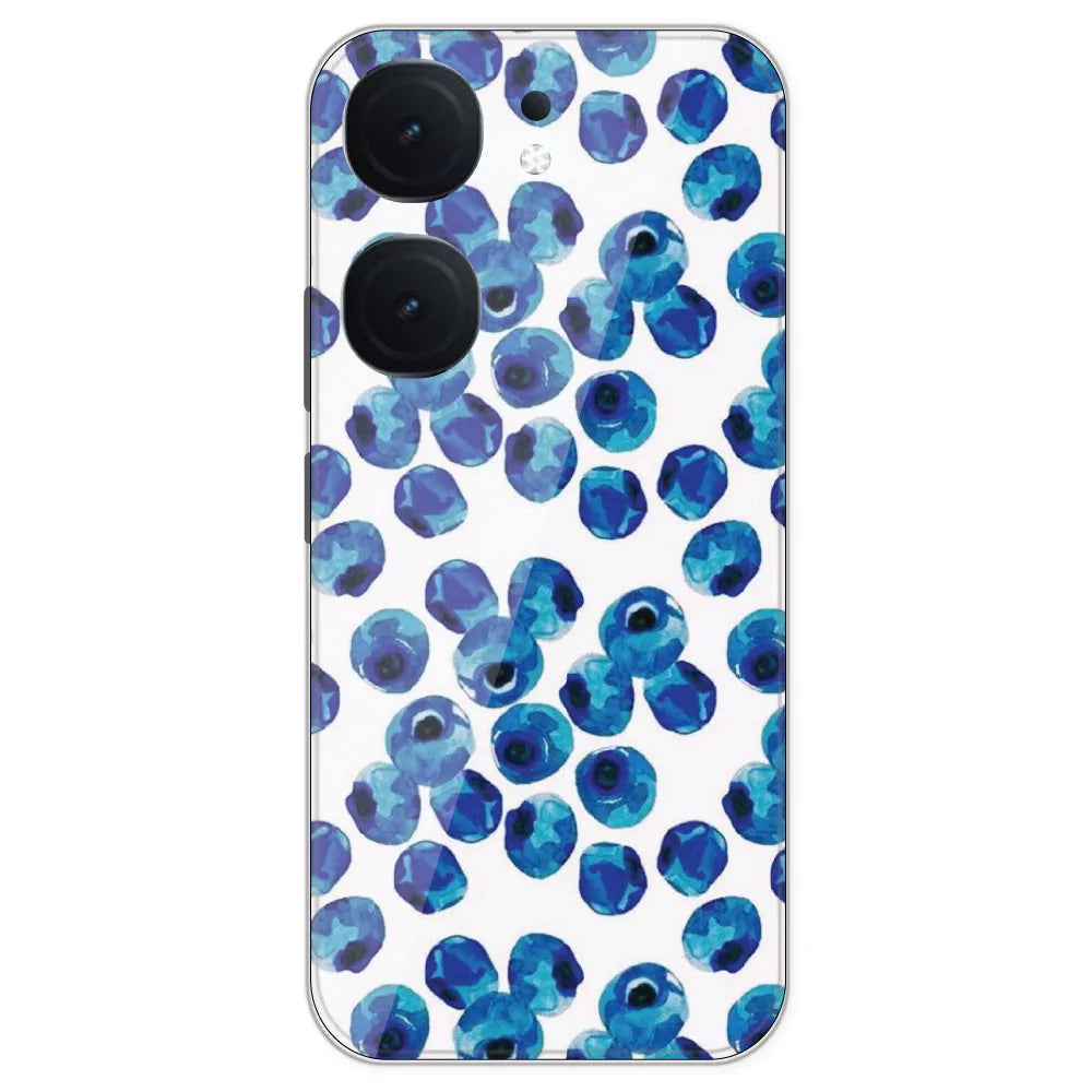 Blueberries - Printed Silicone Case For IQOO Neo 9 Pro