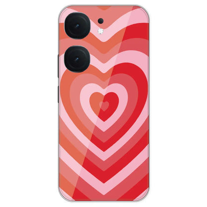 Red Hearts - Printed Silicone Case For IQOO Neo 9 Pro