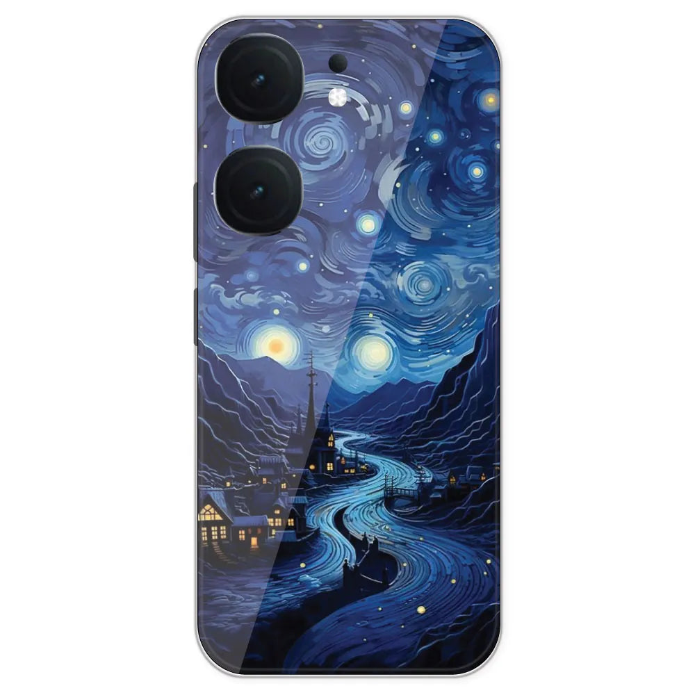 The Starry Night - Printed Silicone Case For IQOO Neo 9 Pro