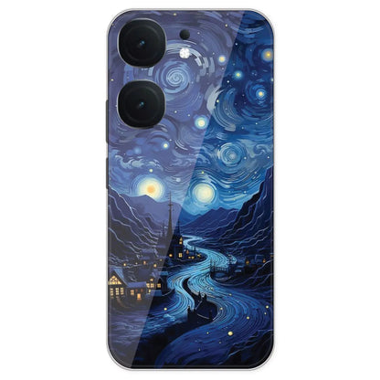 The Starry Night - Printed Silicone Case For IQOO Neo 9 Pro