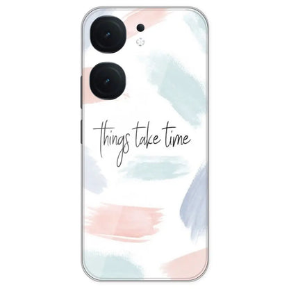 Things Take Time - Printed Silicone Case For IQOO Neo 9 Pro