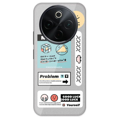 Exam Collage - Printed Silicone Case For IQOO Z10