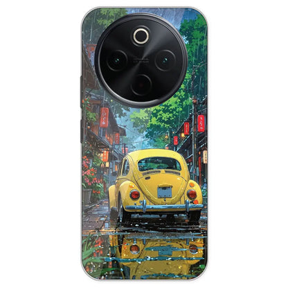 Yellow Bettle  - Printed Silicone Case For IQOO Z10