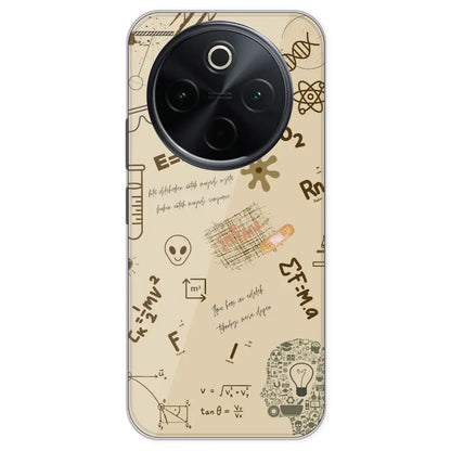 Physics Collage - Printed Silicone Case For IQOO Z10