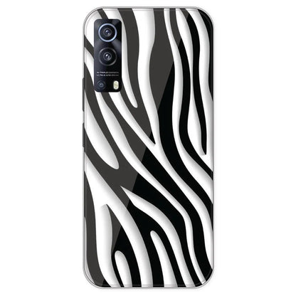 Zebra Print - Printed Silicone Case For IQOO Z3