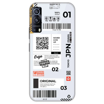 Barcode Labels - Printed Silicone Case For IQOO Z3