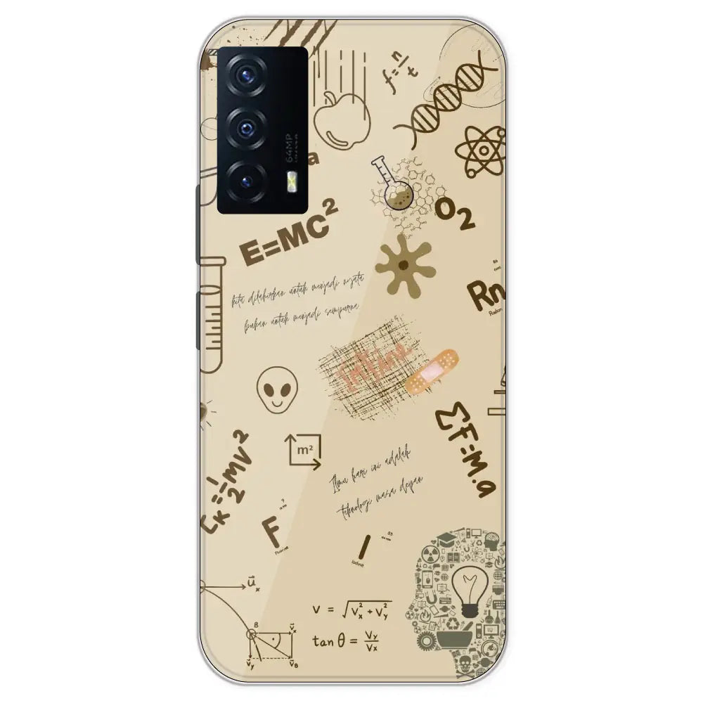 Physics Collage - Printed Silicone Case For IQOO Z5