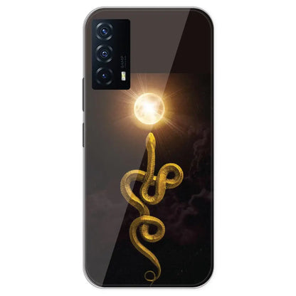 Golden Serpent - Printed Silicone Case For IQOO Z5