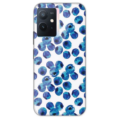 Blueberries - Printed Silicone Case For IQOO Z6