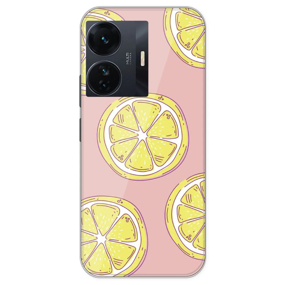 Lemonade - Printed Silicone Case For IQOO Z6 Pro