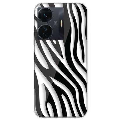 Zebra Print - Printed Silicone Case For IQOO Z6 Pro