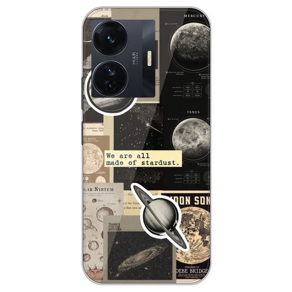 Planets - Printed Silicone Case For IQOO Z6 Pro