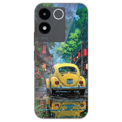 Yellow Bettle  - Printed Silicone Case For IQOO Z7 Pro