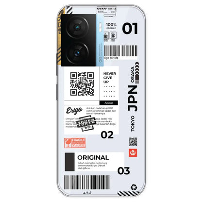 Barcode Labels - Printed Silicone Case For IQOO Z7S