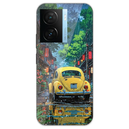 Yellow Bettle  - Printed Silicone Case For IQOO Z7S