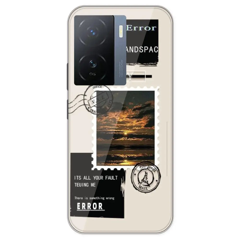 Post Card - Printed Silicone Case For IQOO Z7