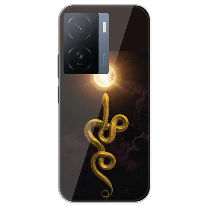 Golden Serpent - Printed Silicone Case For IQOO Z7