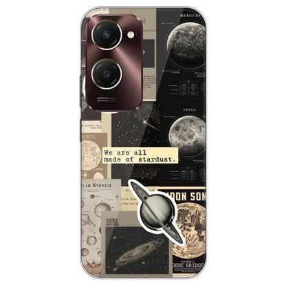 Planets - Printed Silicone Case For IQOO Z9 Lite