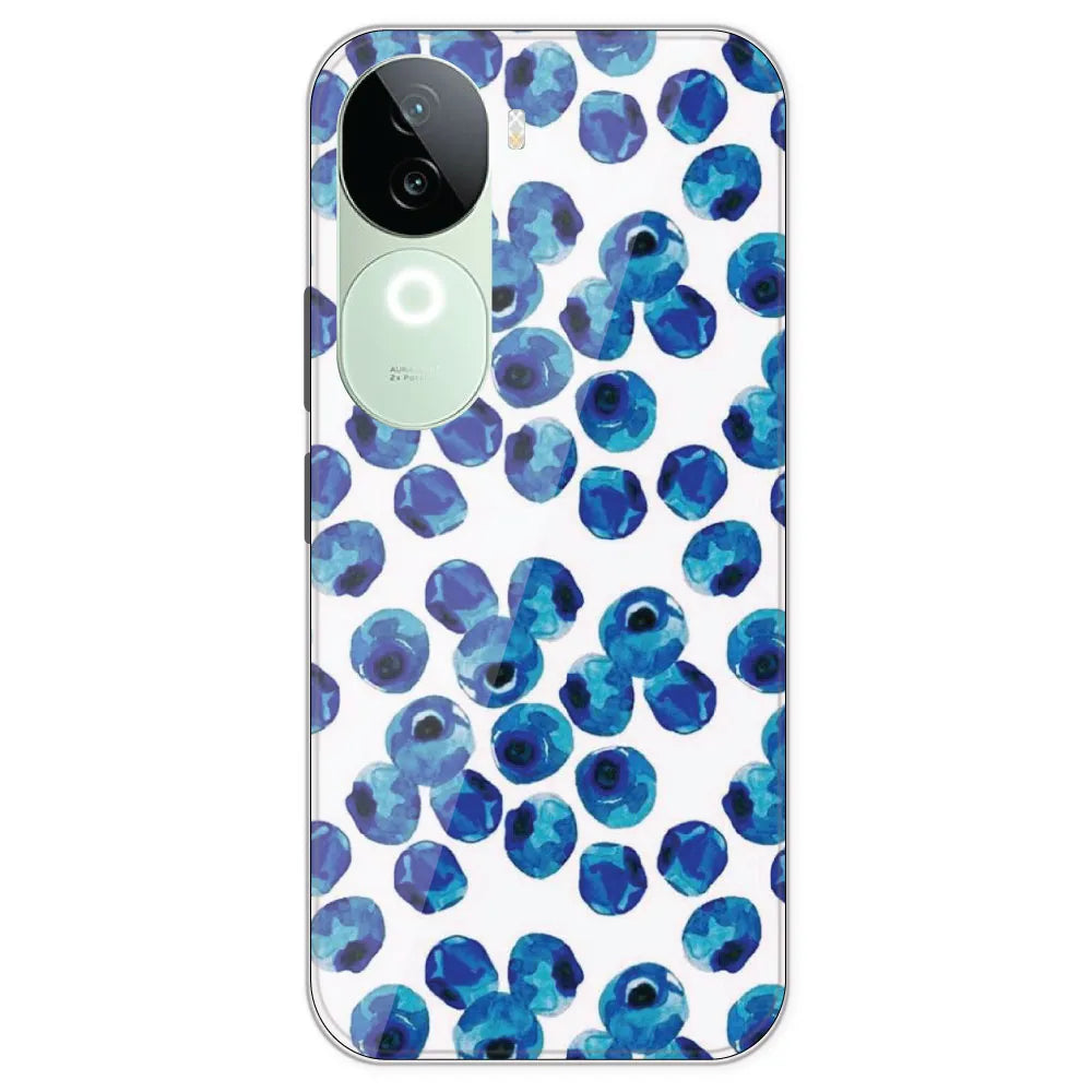 Blueberries - Printed Silicone Case For IQOO Z9S