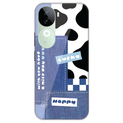 Cow Print Collage - Printed Silicone Case For IQOO Z9S