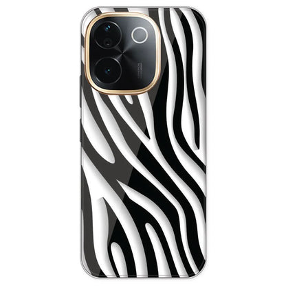 Zebra Print - Printed Silicone Case For IQOO Z9S Pro