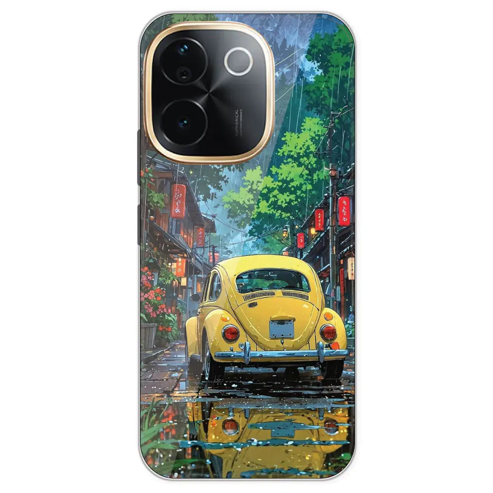 Yellow Bettle  - Printed Silicone Case For IQOO Z9S Pro