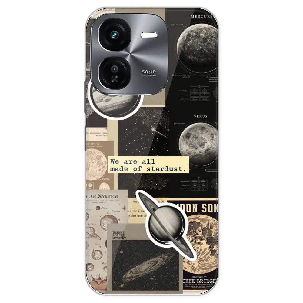 Planets - Printed Silicone Case For IQOO Z9X