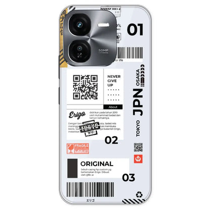 Barcode Labels - Printed Silicone Case For IQOO Z9X
