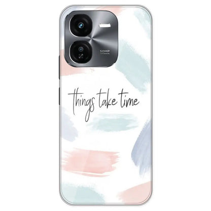 Things Take Time - Printed Silicone Case For IQOO Z9X
