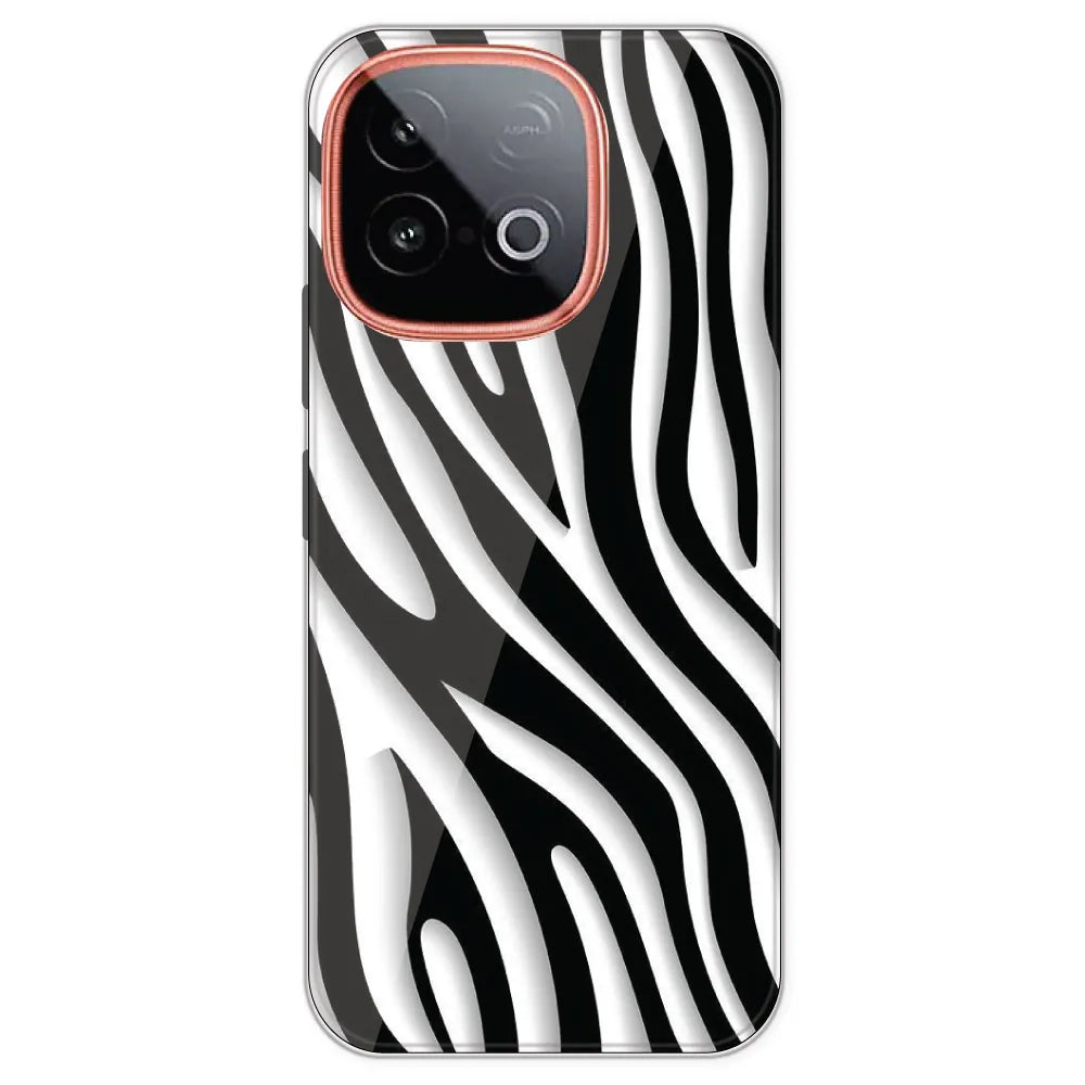 Zebra Print - Printed Silicone Case For IQOO Neo 10