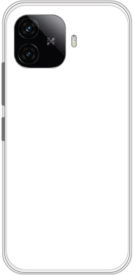 iQOO Neo 10R back cover mockup - customisable soft silicone case