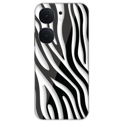Zebra Print - Printed Silicone Case For IQOO Neo 9 Pro