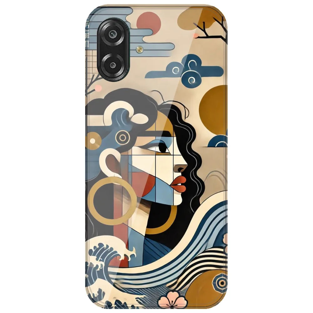 Japanese Wave Muse - Printed Silicone Case for Samsung Galaxy A07 4G