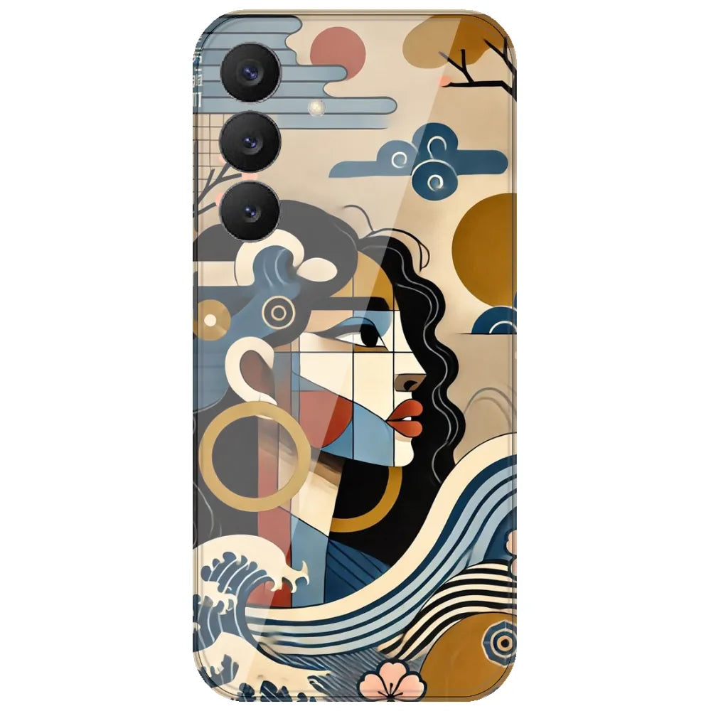 Japanese Wave Muse - Printed Silicone Case for Samsung Galaxy S26