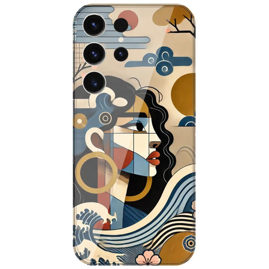 Japanese Wave Muse - Printed Silicone Case for Samsung Galaxy S26 Ultra