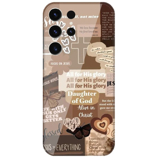 Jesus Faith Collage - Printed Silicone Case for Samsung Galaxy S26 Ultra