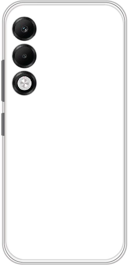 Oppo K13X back cover mockup - customisable soft silicone case