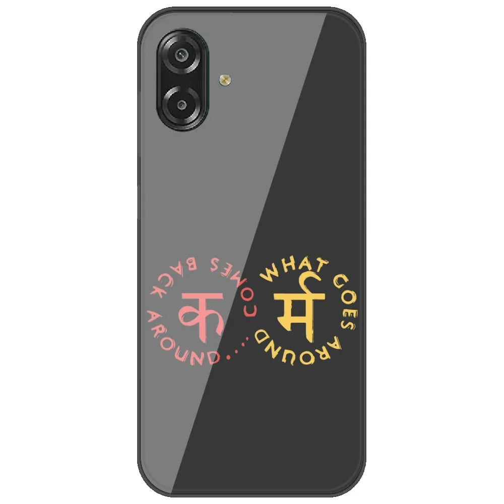 Karma Comes Around - Printed Silicone Case for Samsung Galaxy A07 4G