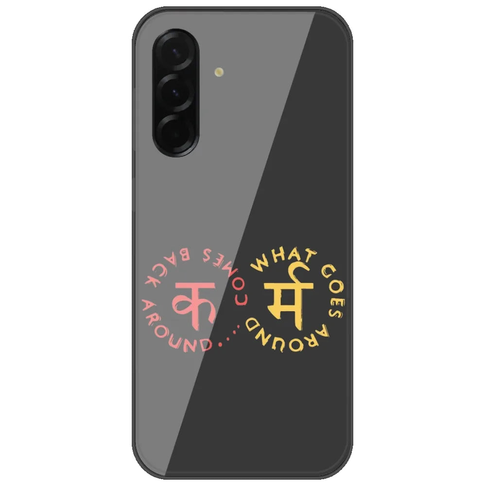 Karma Comes Around - Printed Silicone Case for Samsung Galaxy A17