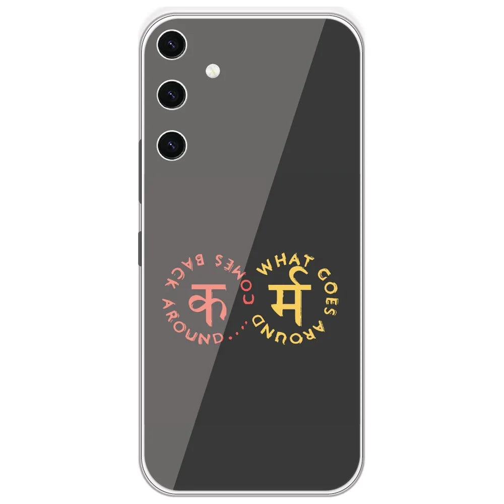Karma Comes Around - Printed Silicone Case for Samsung Galaxy S23 Plus 5G