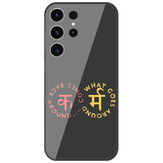 Karma Comes Around - Printed Silicone Case for Samsung Galaxy S26 Ultra