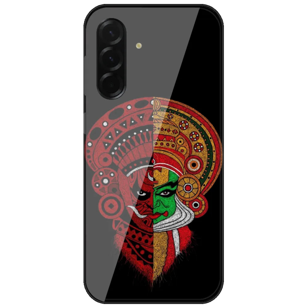 Kathakali Face Art - Printed Silicone Case for Samsung Galaxy A17