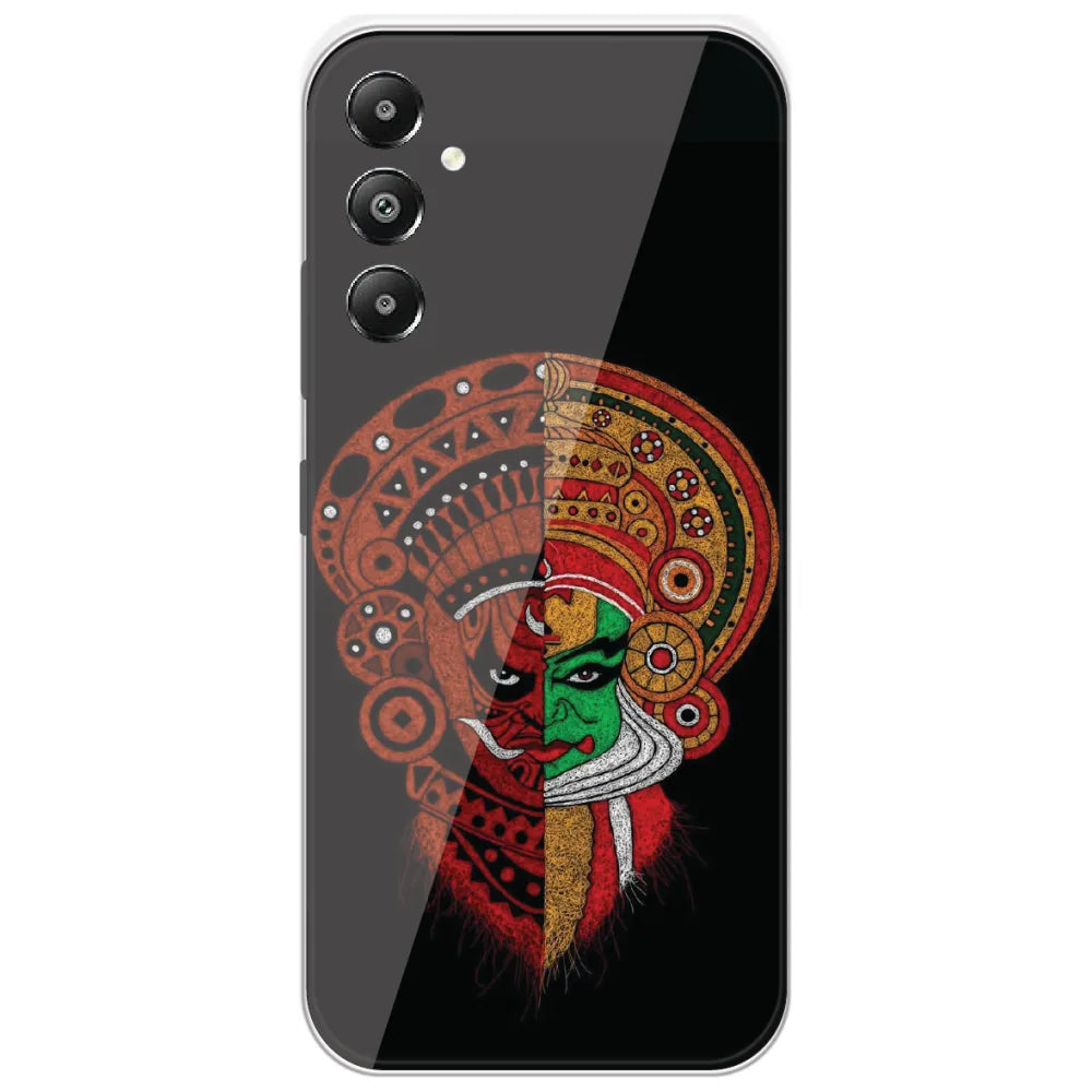 Kathakali Face Art - Printed Silicone Case for Samsung Galaxy F14 5G