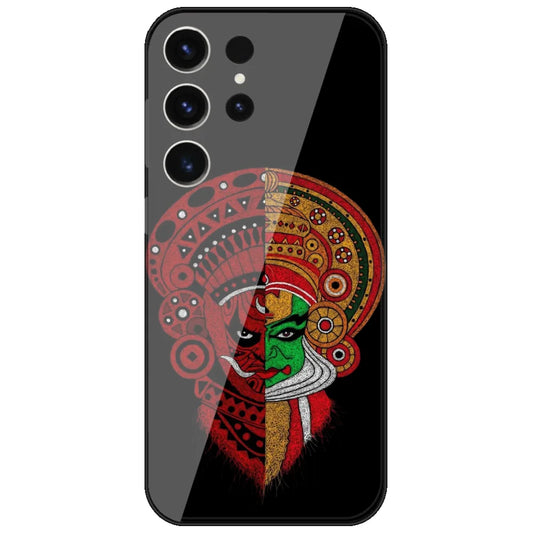 Kathakali Face Art - Printed Silicone Case for Samsung Galaxy S26 Ultra