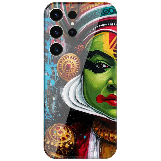 Kathakali Painting - Printed Silicone Case for Samsung Galaxy S26 Ultra