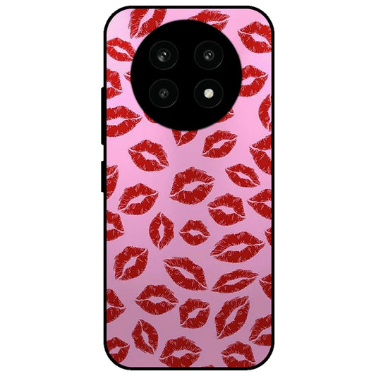 Kisses - Glossy Metal Silicone Case for Realme 13 Pro 5G