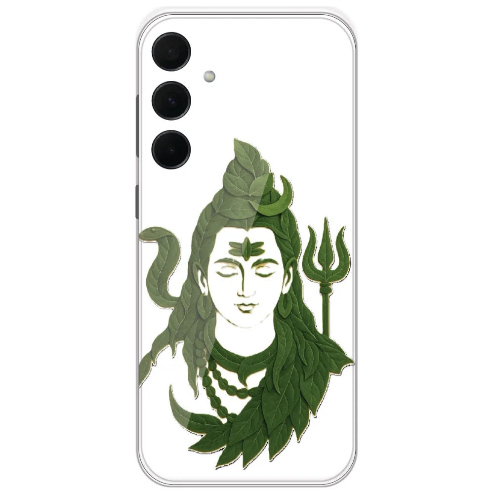 Leafy Shiva - Printed Silicone Case for Samsung Galaxy A35