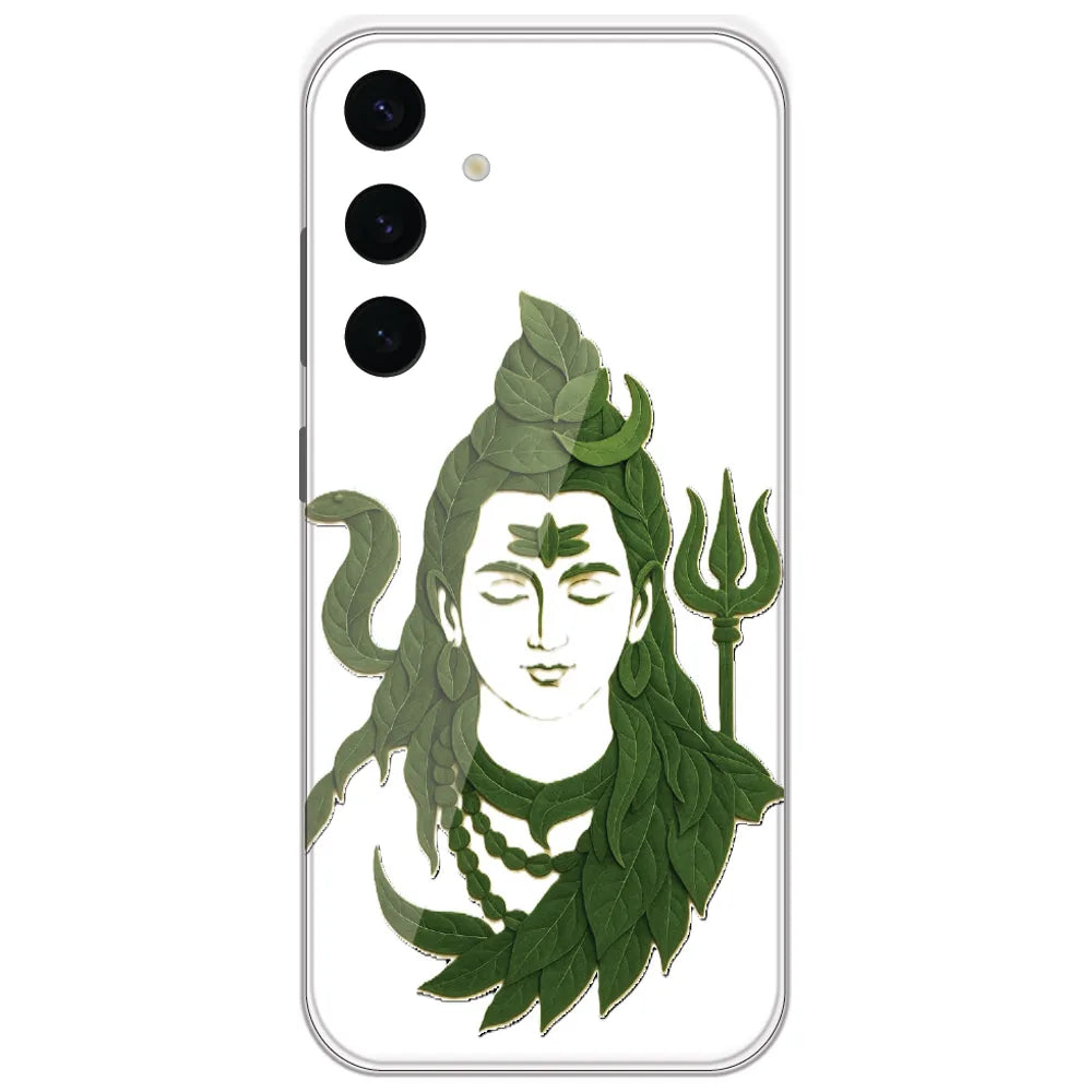 Leafy Shiva - Printed Silicone Case for Samsung Galaxy S24 Plus