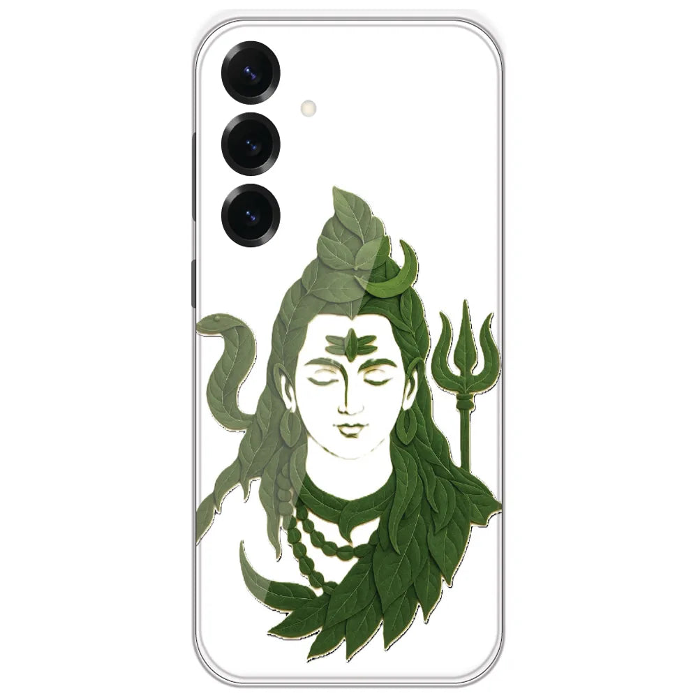 Leafy Shiva - Printed Silicone Case for Samsung Galaxy S25 Plus